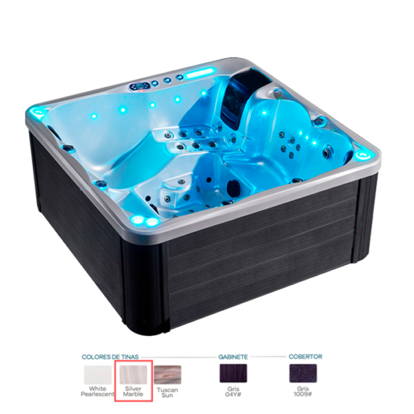 JACUZZI WASHINGTON 190x190x81 white pear